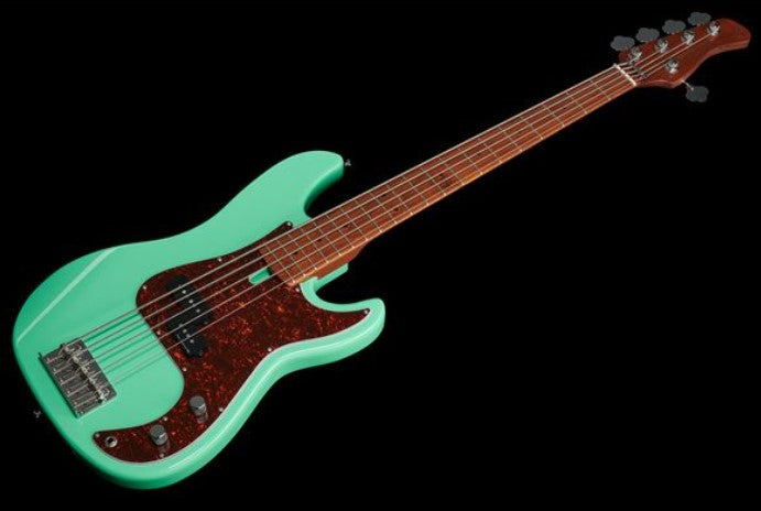 Marcus Miller P5 Alder-5 MGR 2nd Gen Bajo Eléctrico 5 Cuerdas Mild Green 15