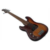 Marcus Miller P5 Alder-5 LH TS 2nd Gen Bajo Eléctrico 5 Cuerdas para Zurdos Tobacco Sunburst 5