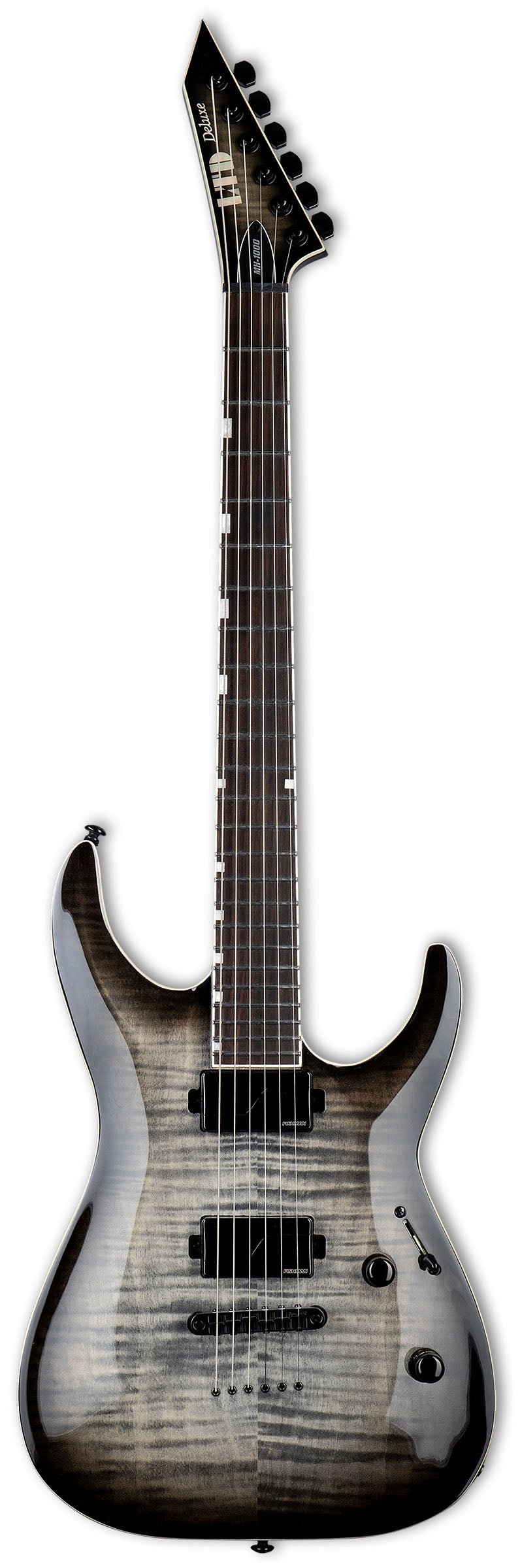 ESP LTD MH-1000Nt FM CB Guitarra Eléctrica Charcoal Burst 1