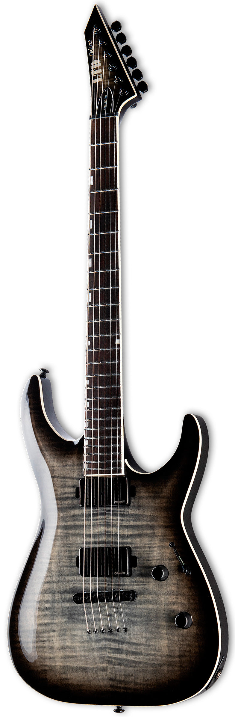 ESP LTD MH-1000Nt FM CB Guitarra Eléctrica Charcoal Burst 2