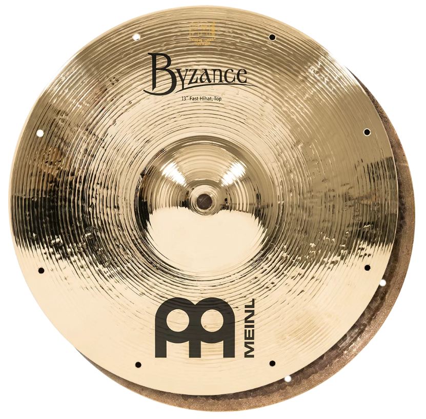 Meinl B13FH Byzance Brilliant Hi Hat 13 Platos Batería 1