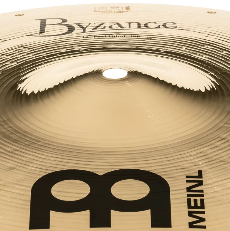 Meinl B13FH Byzance Brilliant Hi Hat 13 Platos Batería 4