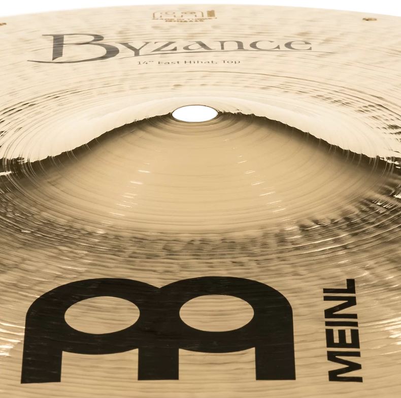 Meinl B14FH Byzance Brilliant Hi Hat 14 Platos Batería 4