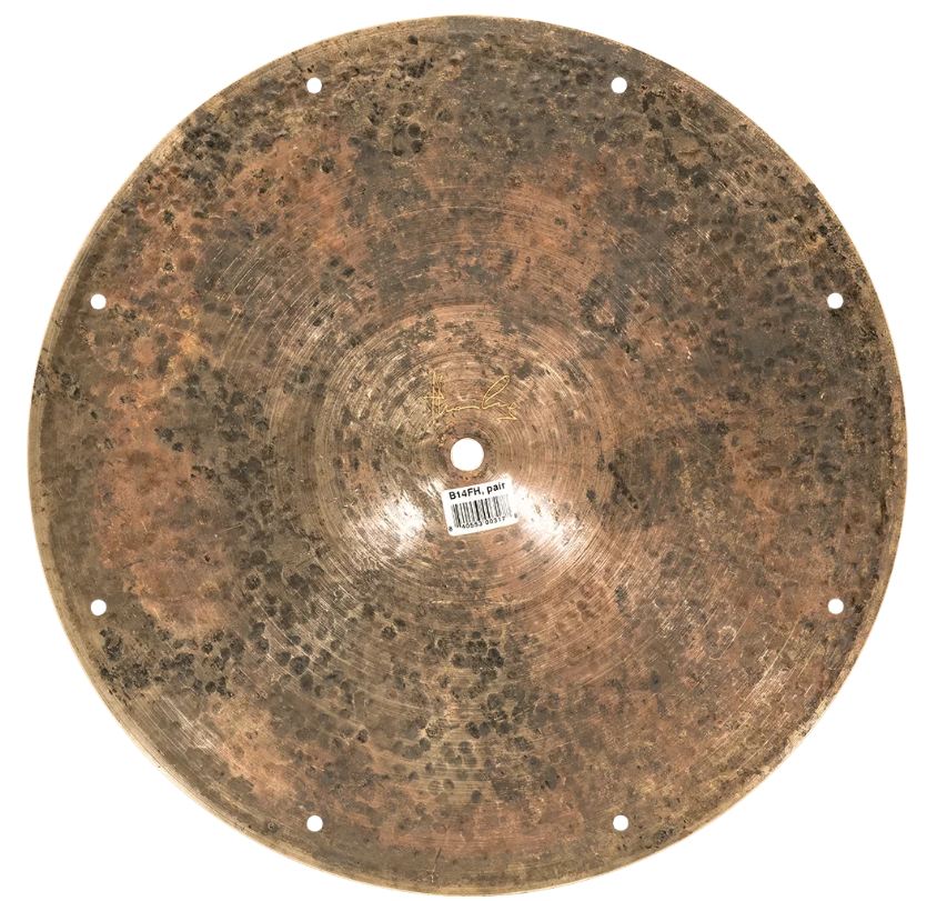 Meinl B14FH Byzance Brilliant Hi Hat 14 Platos Batería 9