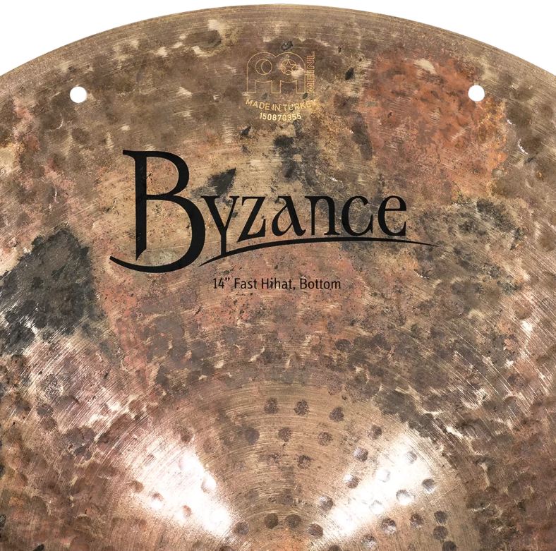 Meinl B14FH Byzance Brilliant Hi Hat 14 Platos Batería 10