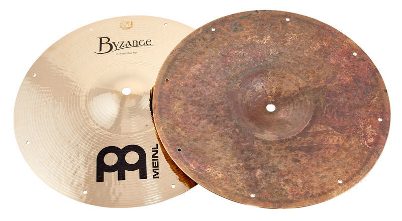 Meinl B14FH Byzance Brilliant Hi Hat 14 Platos Batería 13