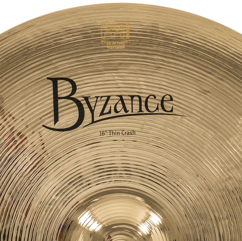 Meinl B16TCB Byzance Brilliant Thin Crash 16 Plato Batería 6