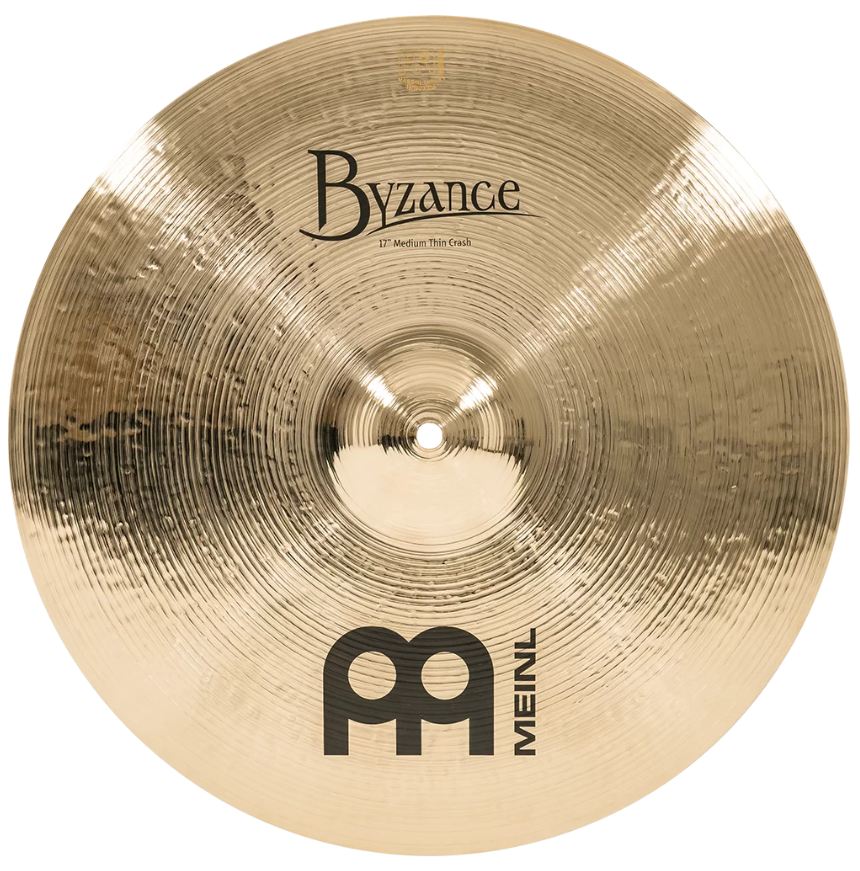 Meinl B17MTCB Byzance Brilliant Medium Thin Crash 17 Plato Batería 1