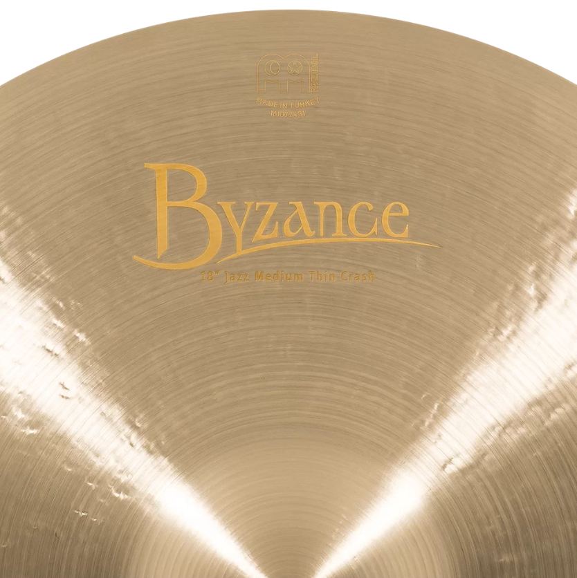 Meinl B18JMTC Byzance Jazz Traditional Medium Thin Crash 18 Plato Batería 6