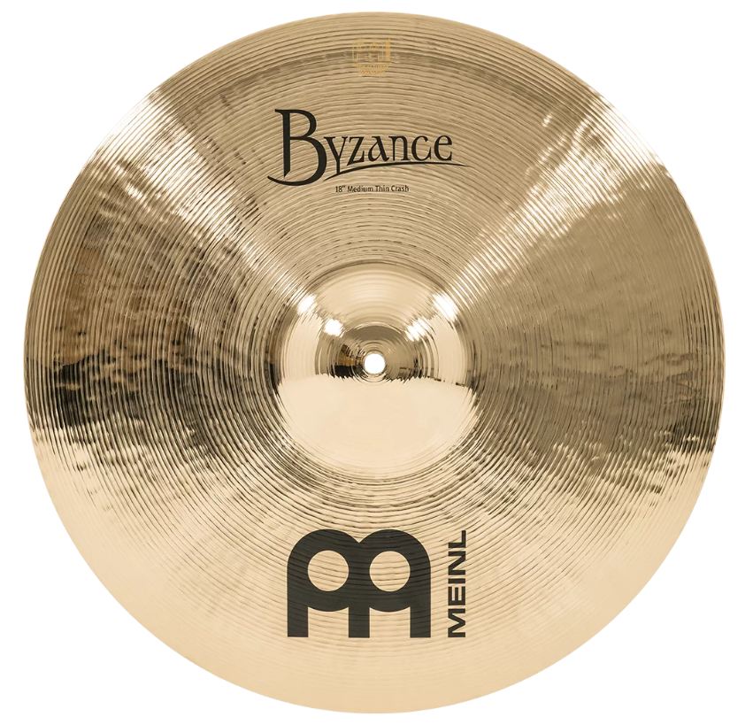 Meinl B18MTCB Byzance Brilliant Medium Thin Crash 18 Plato Batería 1