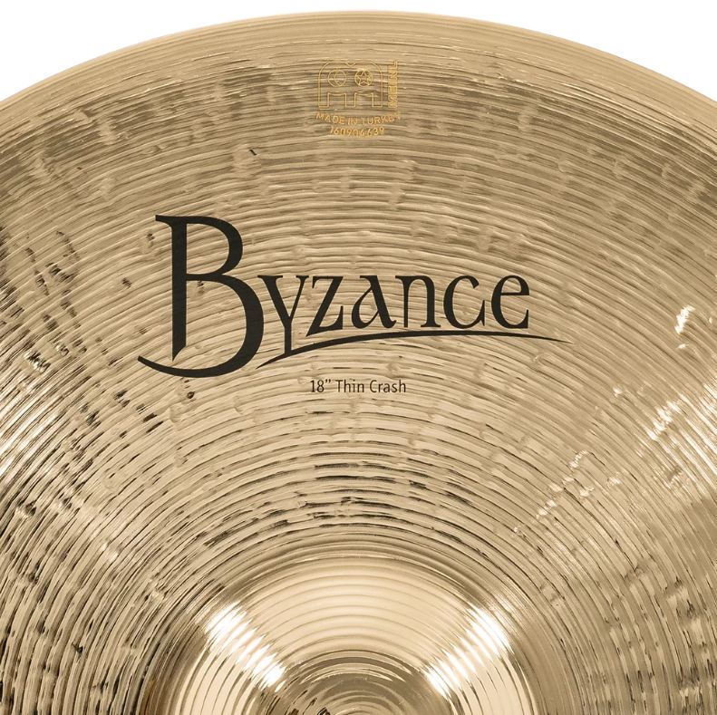 Meinl B18TCB Byzance Brilliant Thin Crash 18 Plato Batería 6