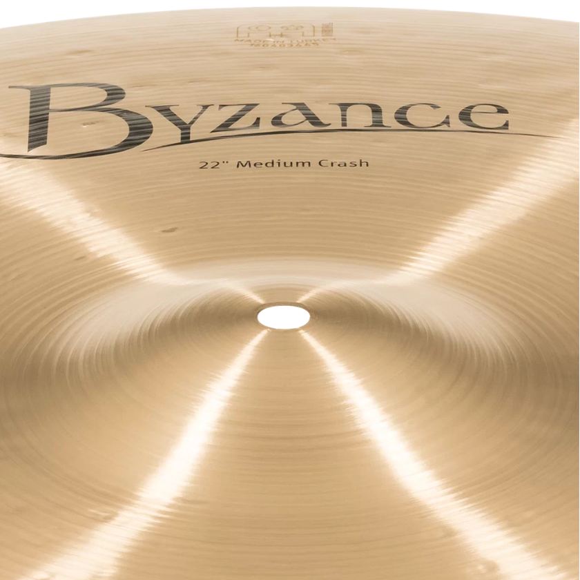 Meinl B22MC Byzance Traditional Medium Crash 22 Plato Batería 4