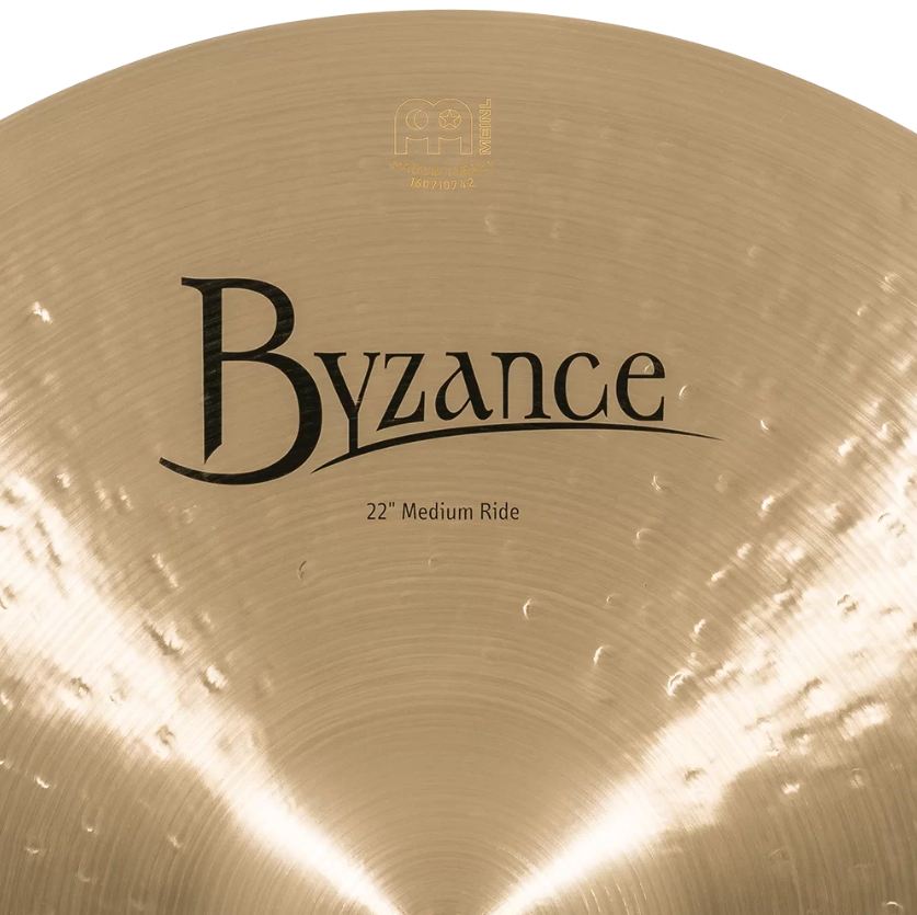 Meinl B22MR Byzance Traditional Medium Ride 22 Plato Batería 6