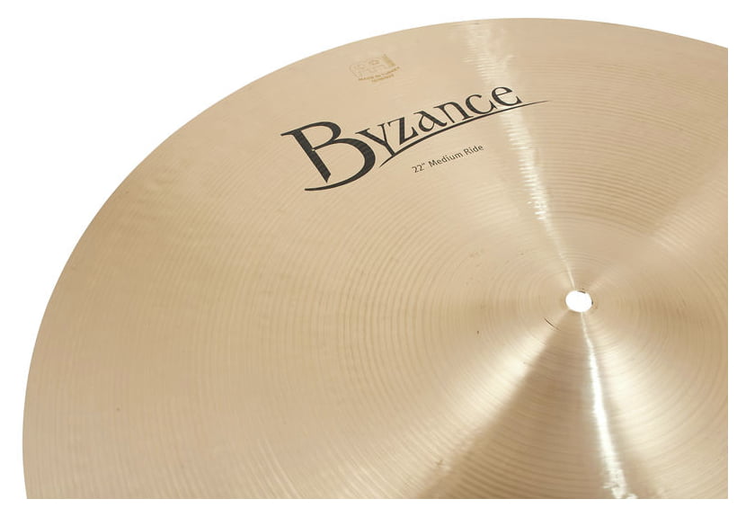 Meinl B22MR Byzance Traditional Medium Ride 22 Plato Batería 9