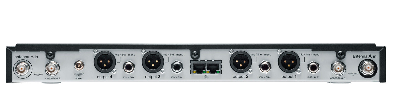 Shure SLXD4QE G65 Quad Receiver Receptor Inalámbrico 3