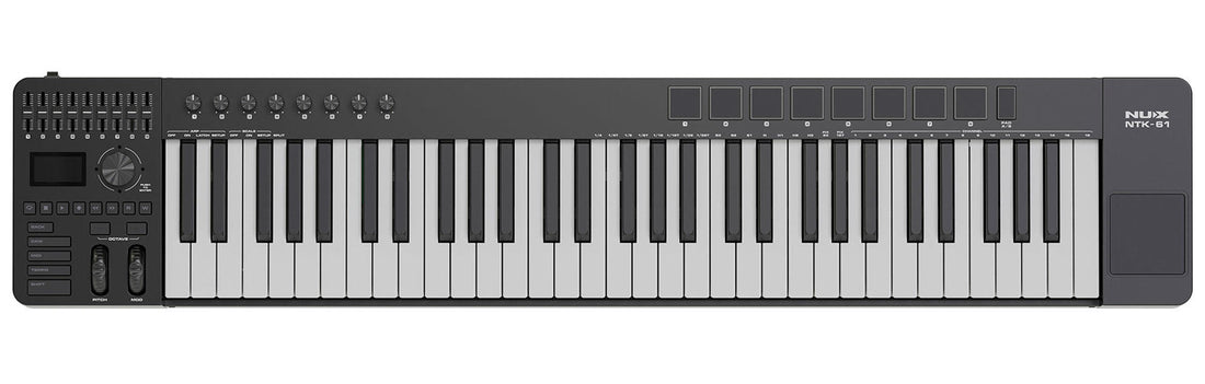 NUX NTK-61 Teclado Controlador Midi 61 Teclas 1