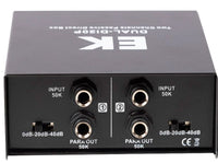 Ek Audio DI20P Caja Directa Pasiva de Dos Canales 1