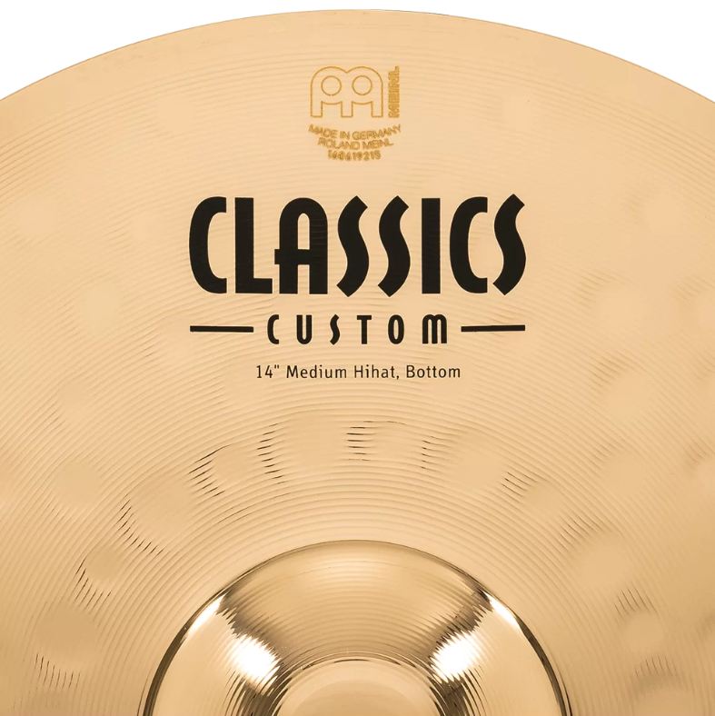 Meinl CC14MHB Classic Custom Hi-Hat 14 Platos Batería 10