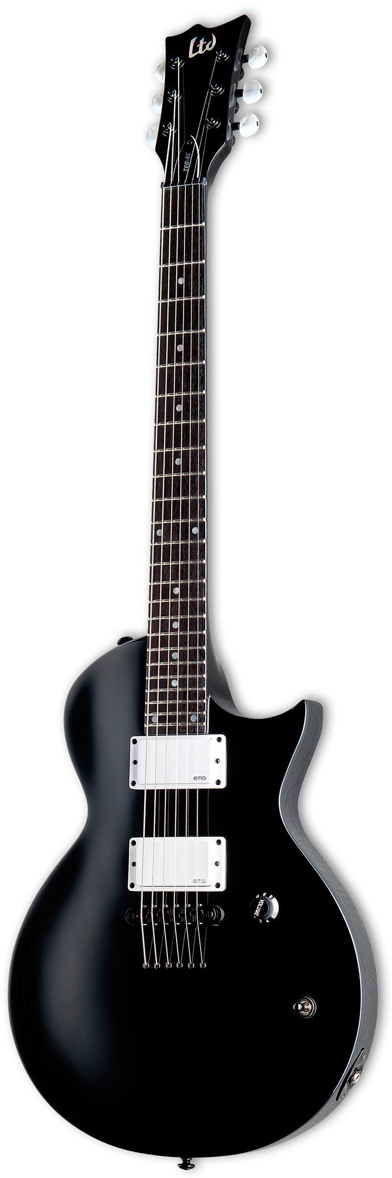 ESP LTD TED-EC BLK Ted Aguilar Signature Guitarra Eléctrica Negra 2