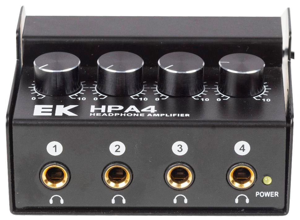 EK Audio HPA4 Amplificador Auriculares 4 Canales 1