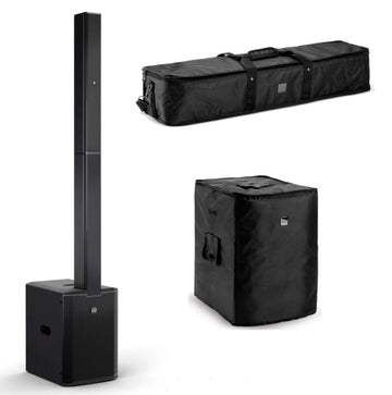 LD Systems -Pack- Maui 28 G3 Mix Sistema Compacto de PA Activo Negro + Fundas 1