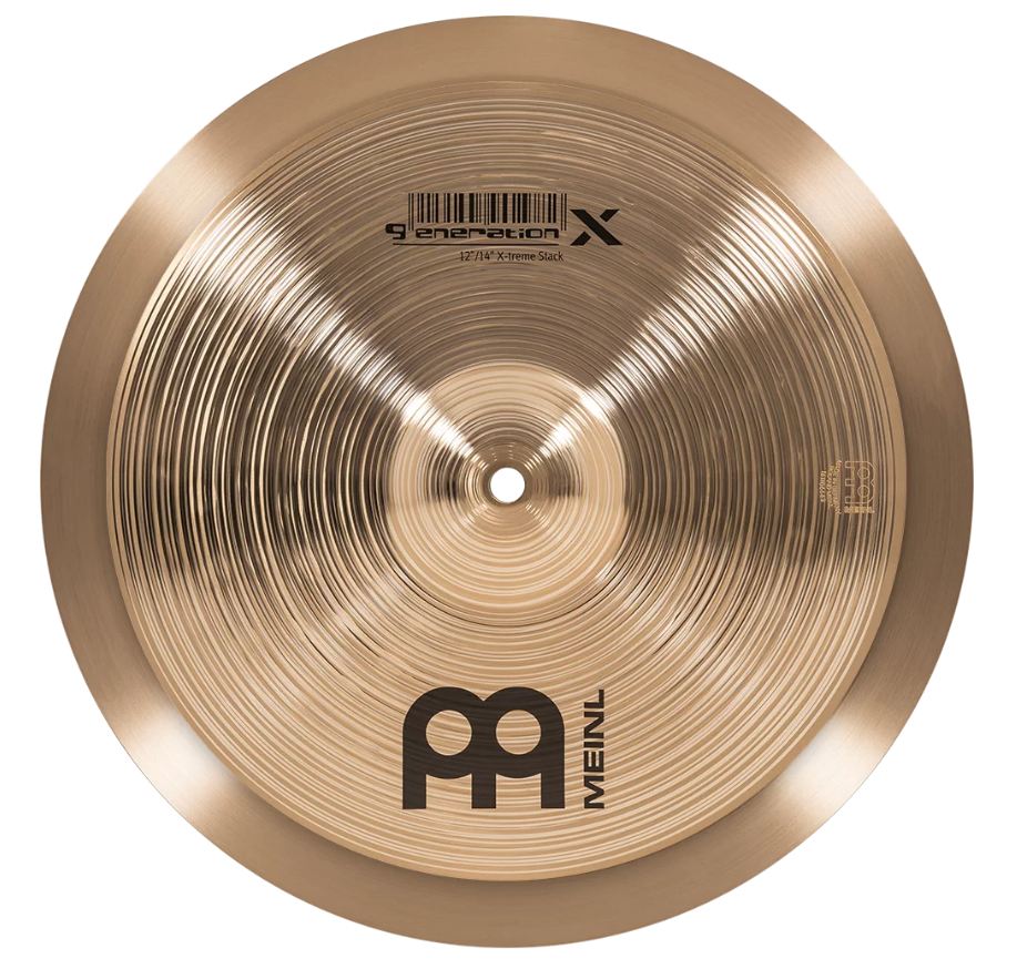 Meinl GX12/14XTS Generation X Xtreme Trash Hat Platos Batería. Demo. 1