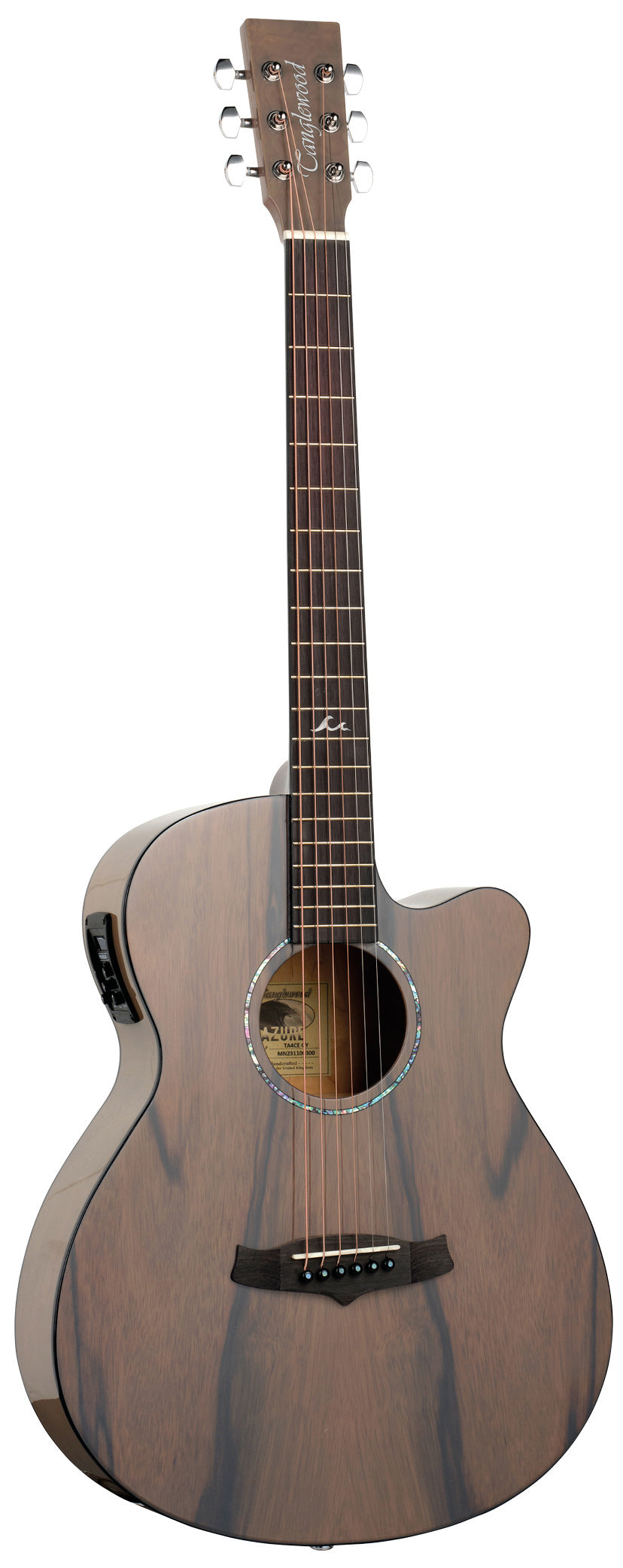 Tanglewood TA4CE GY Guitarra Electroacústica Super Folk Harbour Grey 1