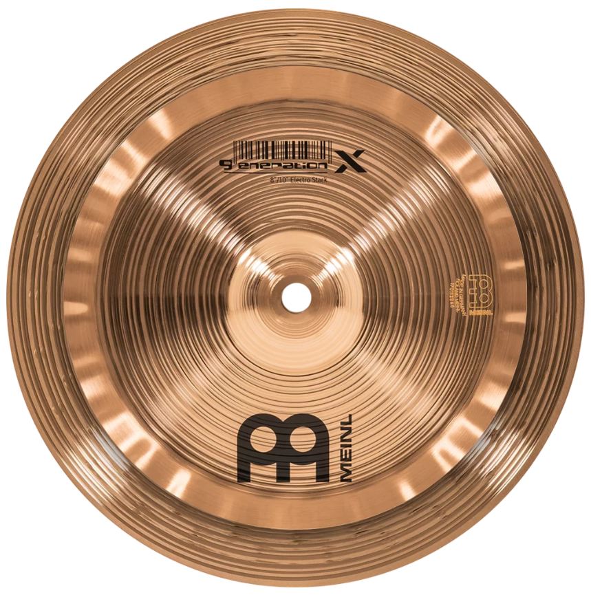 Meinl GX08/10Es Generation X Electro Stack Platos Batería 1