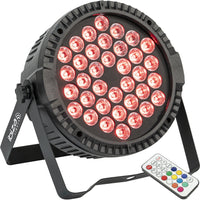 Ibiza Light Thinpar 36X1W RGB Proyector Par Extra-Plano 36 Led RGB 1W 1