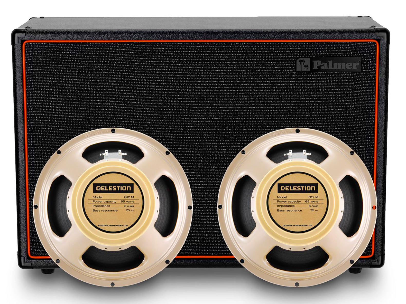 Palmer PCAB212XCRM Pantalla para Amplificador Guitarra Celestion Creamback 2X12 Cerrada 8