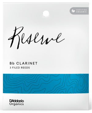 Daddario ODCR0335 Organic Reserve Pack 3 Cañas Clariente Bb 3.5 1