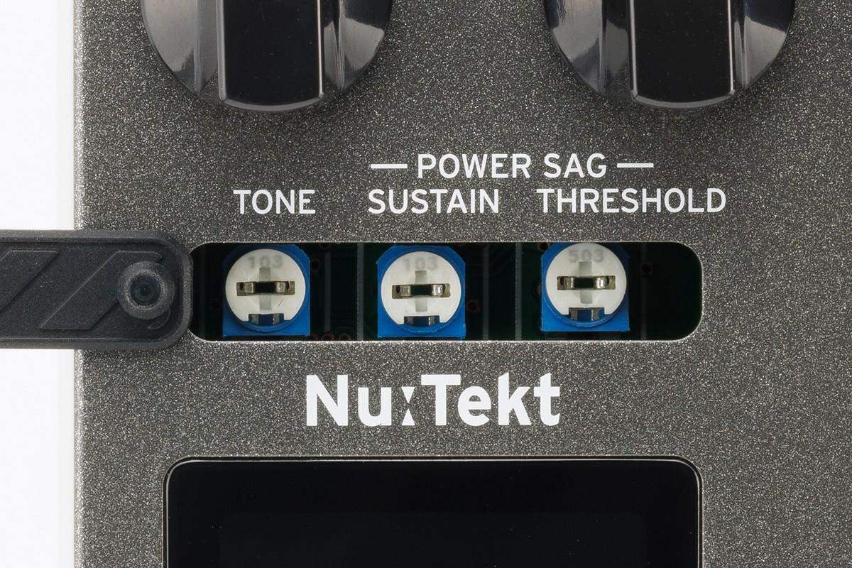 Korg TR-S NUTEKT Power Tube Reactor Pedal Distorsión 12