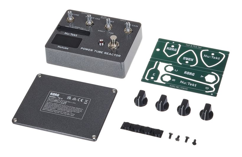 Korg TR-S NUTEKT Power Tube Reactor Pedal Distorsión