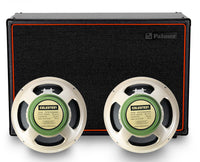 Palmer PCAB212XGBK Pantalla para Amplificador Guitarra Celestion Greenback 2X12 Cerrada 11