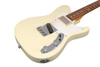 Ibanez FLATV2 MSN Josh Smith Guitarra Eléctrica Mint Sand 4