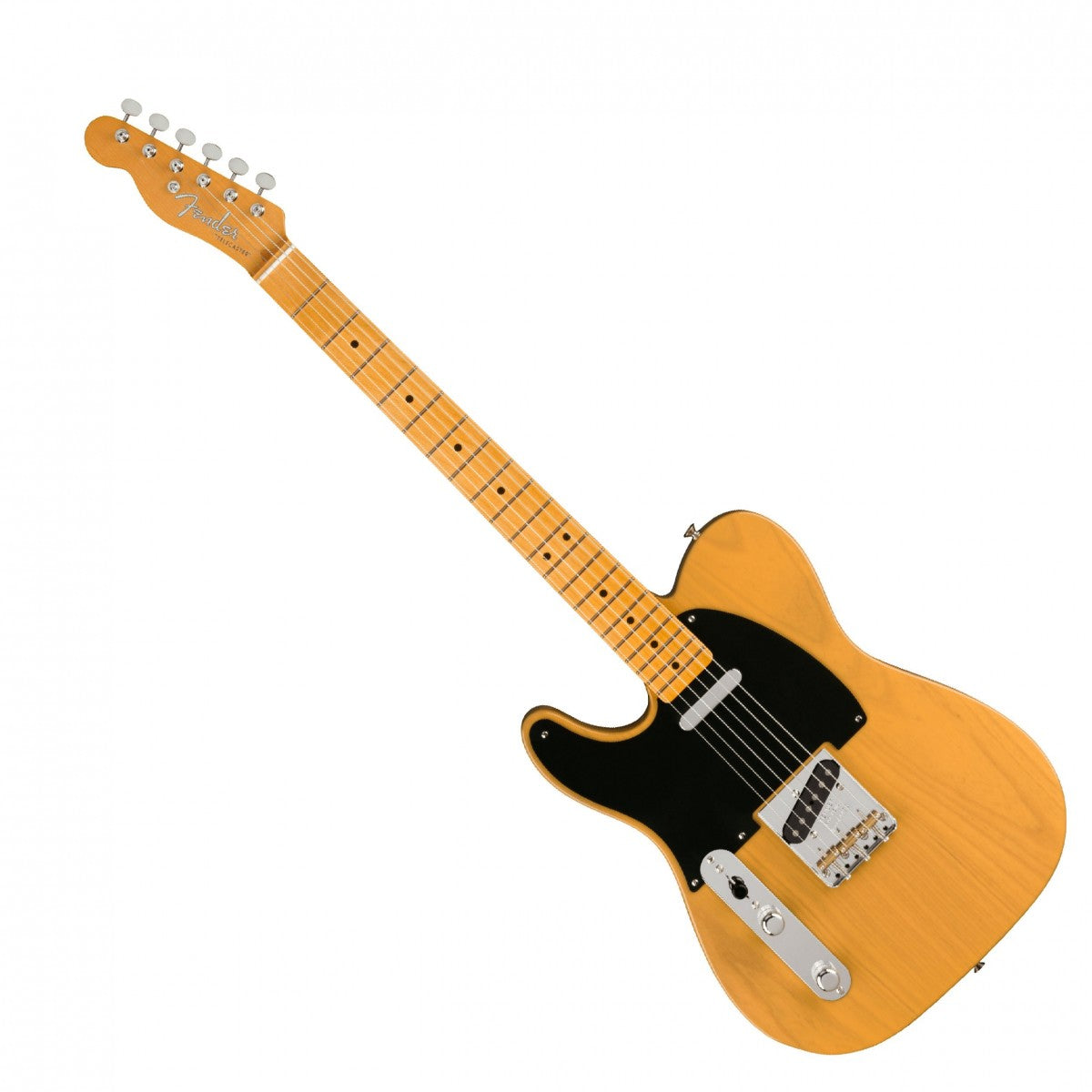 Fender American Vintage II 1951 Telecaster LH MN Guitarra Eléctrica Butterscotch Blonde para Zurdos 6