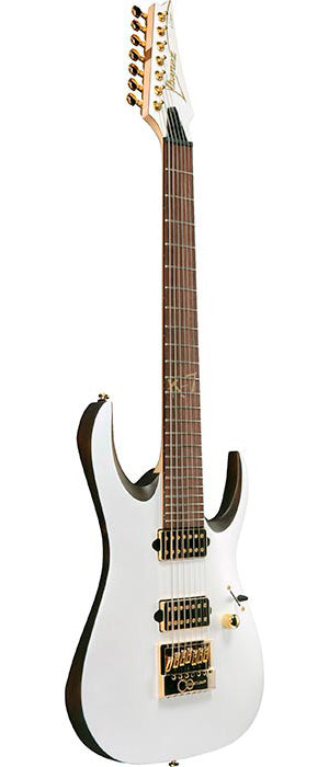 Ibanez K7YANG Munky Signature Guitarra Eléctrica 7 Cuerdas Blanca 2