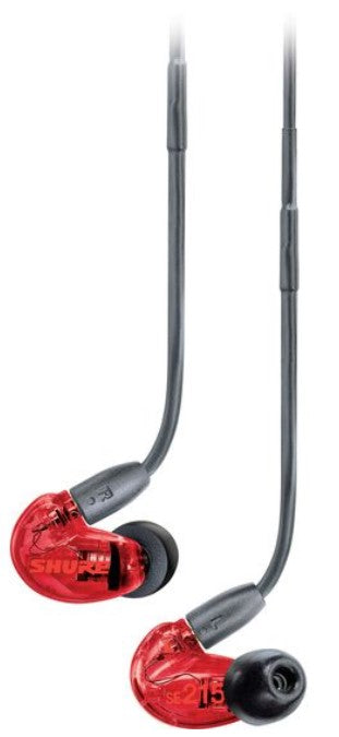 Shure SE215SPE RD Auriculares In Ear Rojos 2