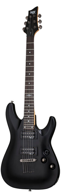 Schecter SGR C-1 MSBK Guitarra Eléctrica Midnight Satin Black 1