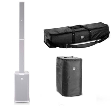 LD Systems -Pack- Maui 11 G3 MIX W Sistema Compacto de PA Activo Blanco + Fundas 1