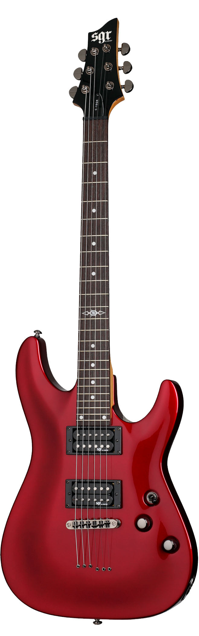 Schecter SGR C-1 MR Guitarra Eléctrica Metallic Red 1