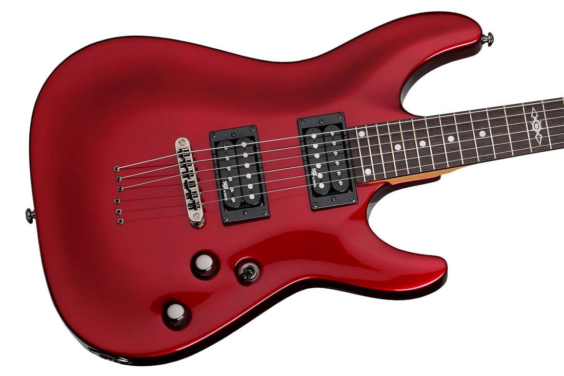 Schecter SGR C-1 MR Guitarra Eléctrica Metallic Red 2