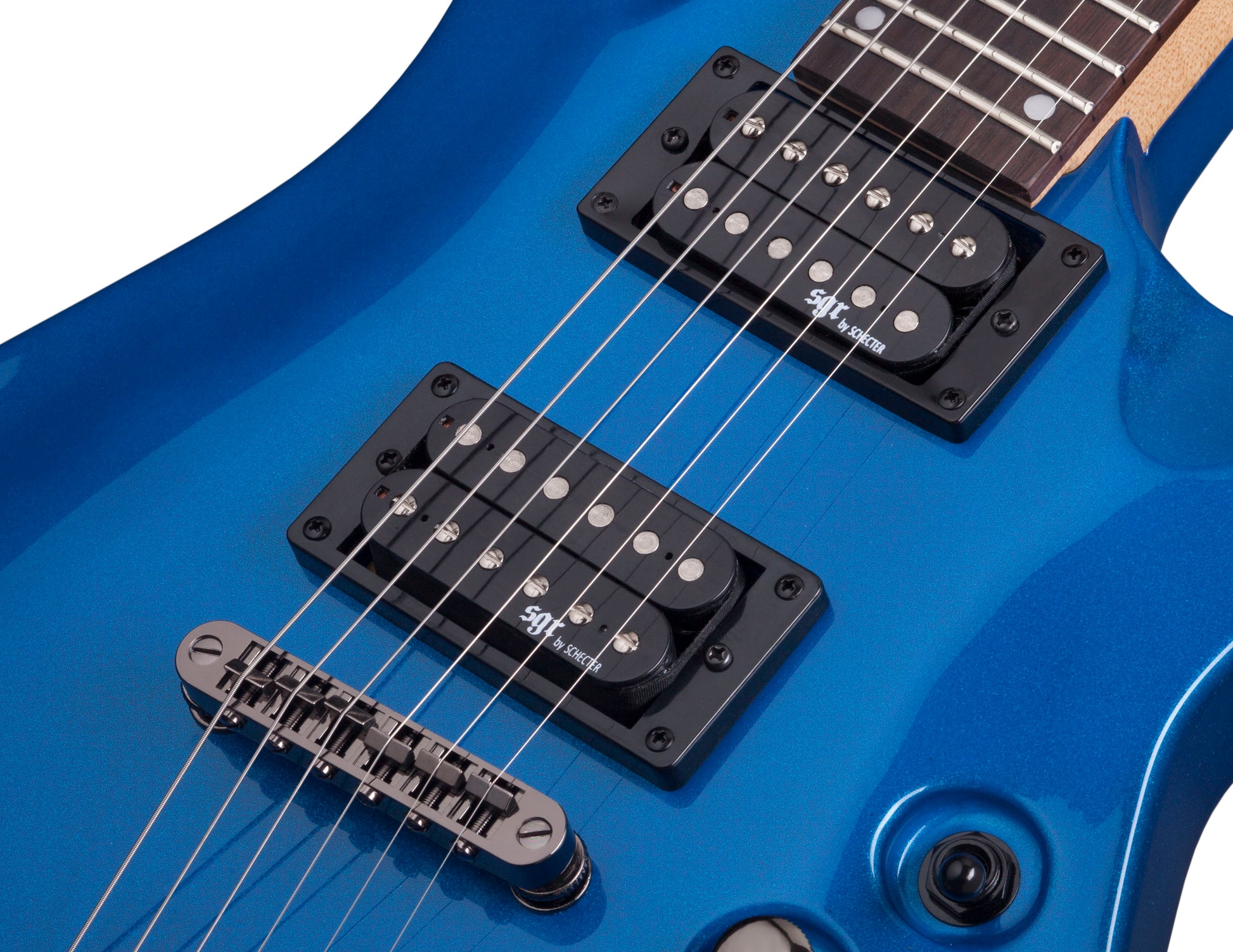 Schecter SGR C-1 EB Guitarra Eléctrica Electric Blue 3