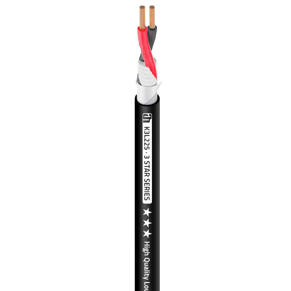 Adam Hall K3L225 Cable de Altavoz Twin-AX 2 X 2.5mm. Un Metro 1