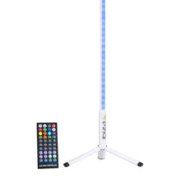 Ibiza Light Magic Color Stick 1.8WH Tubo Luminoso RGB con Pie 1.8 Metros Blanco 2