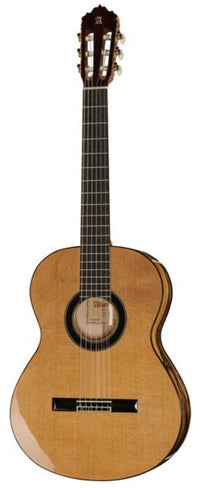 Alhambra 6 WE Guitarra Española Ébano Blanco 4