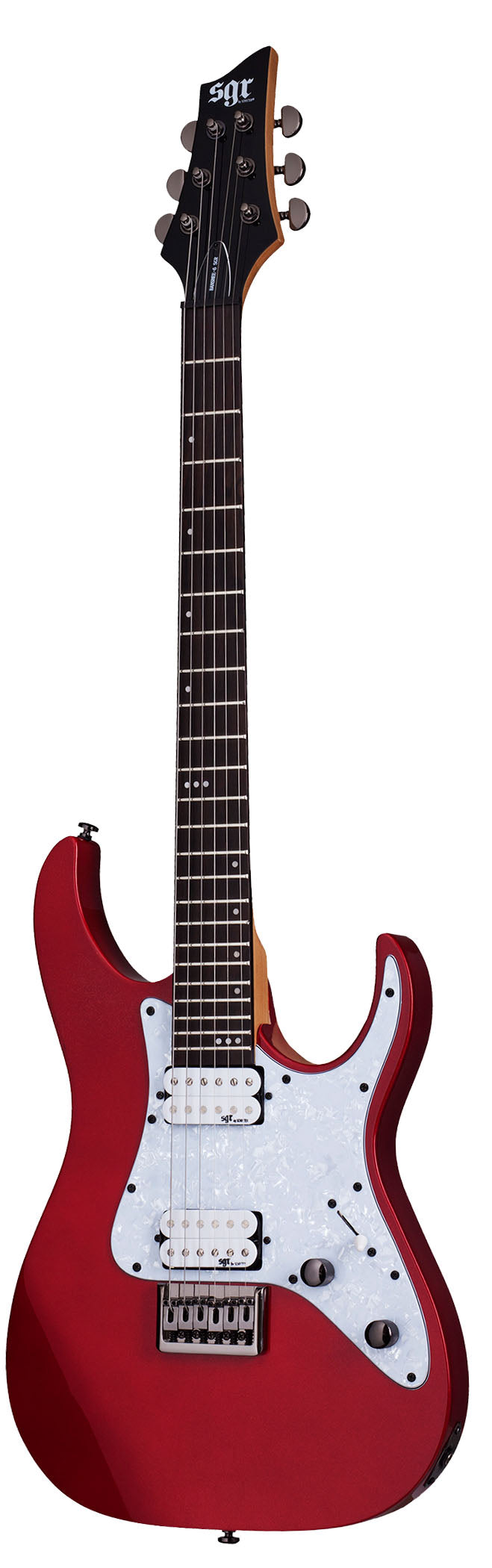 Schecter SGR Banshee-6 MR Guitarra Eléctrica Metallic Red 1