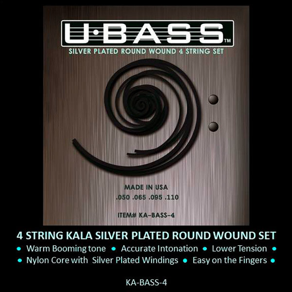 Kala KABASS4 Ubass Metal Juego Cuerdas Ukelele 50-110 1