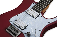 Schecter SGR Banshee-6 MR Guitarra Eléctrica Metallic Red 3