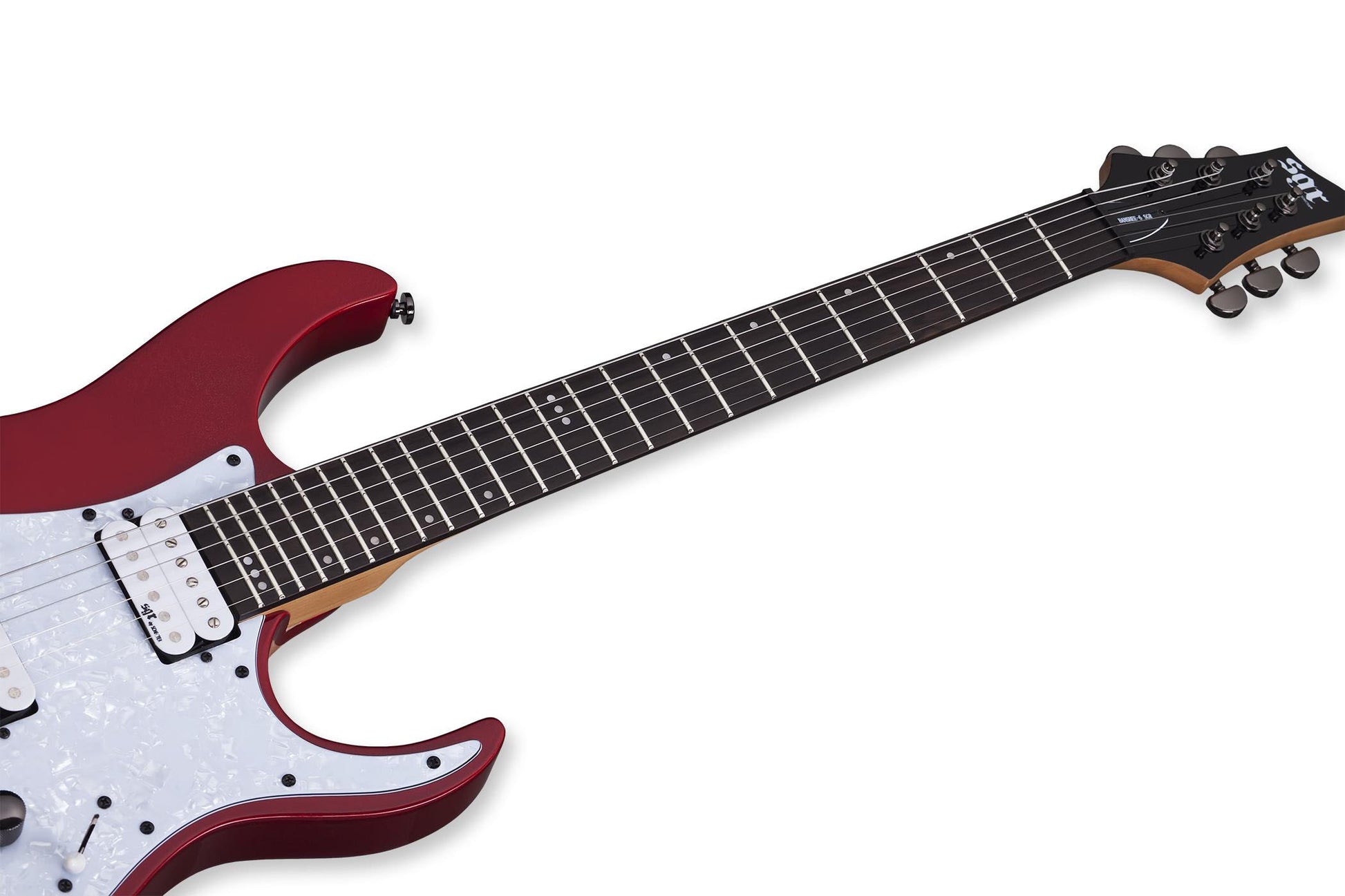 Schecter SGR Banshee-6 MR Guitarra Eléctrica Metallic Red 5